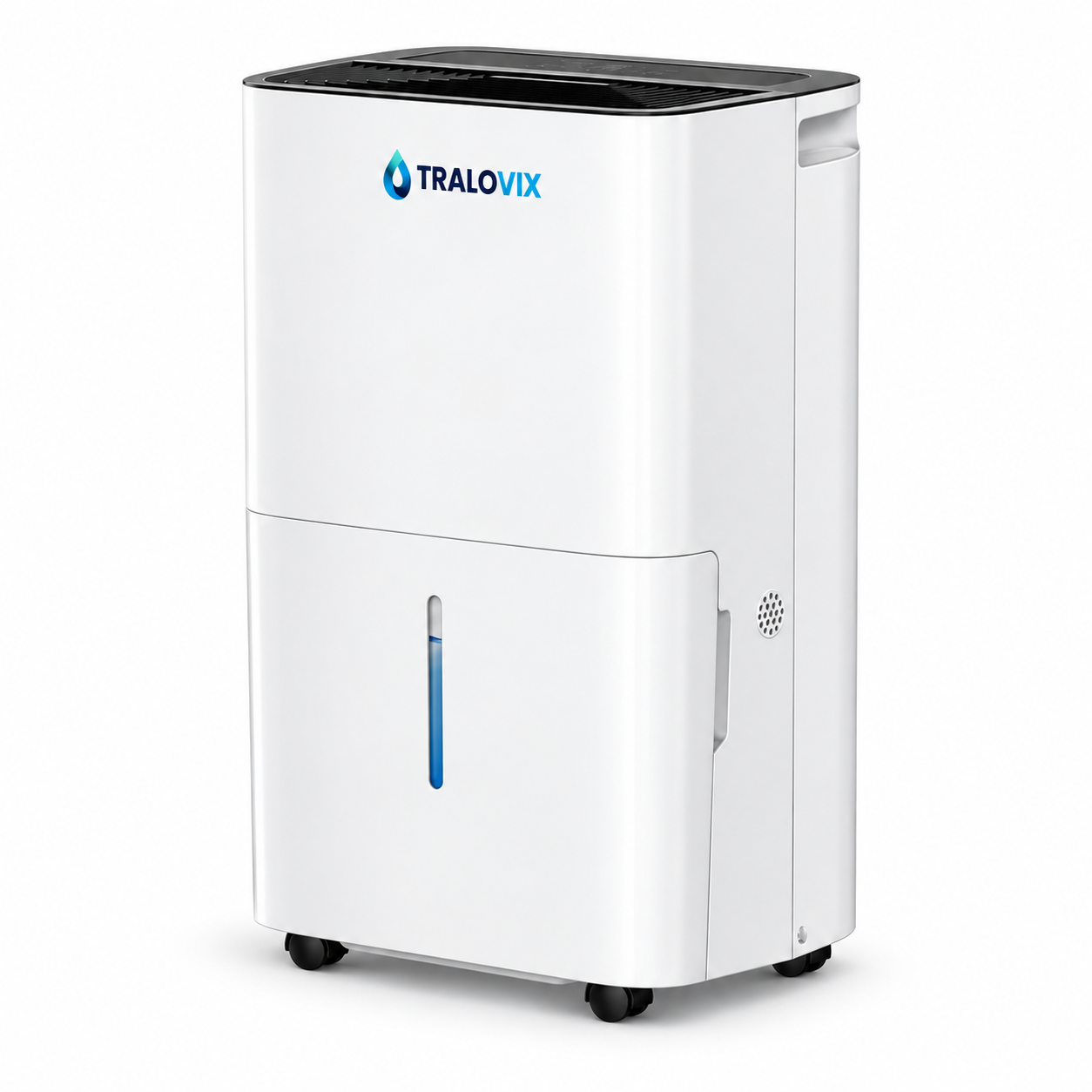 TRALOVIX 80 Pint Dehumidifier, 25 Pint DOE, Energy Star, Up to 5,000 Sq. Ft., White